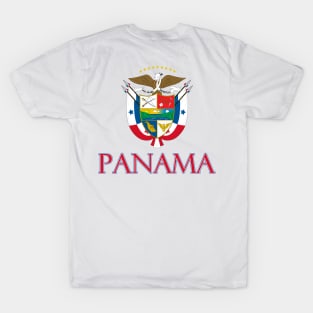 Panama - Coat of Arms Design T-Shirt